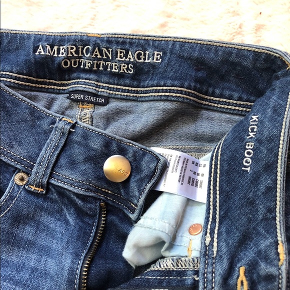 American Eagle 00 kick boot blue jeans - Picture 3 of 3
